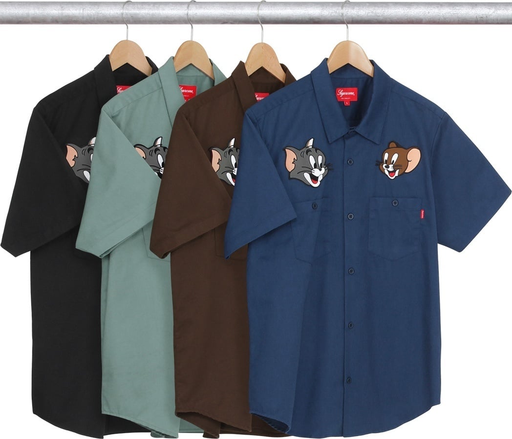 Supreme®/Tom & Jerry© S/S Work Shirt